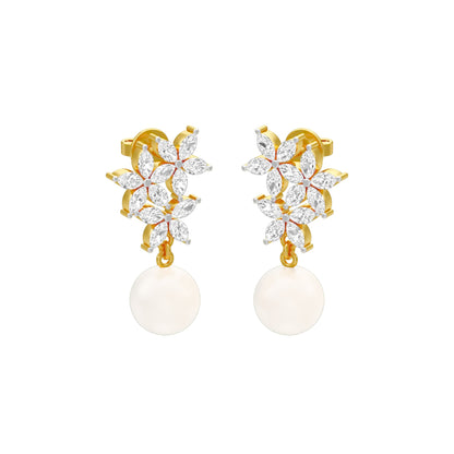 Mosslight Diamond Drop Earrings