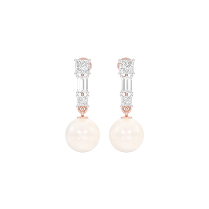 Classic Glowing Diamond Drop Earrings