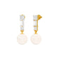 Classic Glowing Diamond Drop Earrings