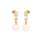 Classic Glowing Diamond Drop Earrings