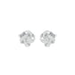 Untied Knots Diamond Stud Earrings 18 KT / White Gold