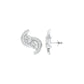 Spinlight Diamond Stud Earrings 18 KT / White Gold