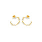 Petal Trail Diamond Stud Earrings 18 KT / Yellow Gold
