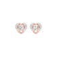 Mini Memento Diamond Stud Earrings 18 KT / Rose Gold