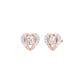 Mini Memento Diamond Stud Earrings 18 KT / Rose Gold