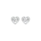 Mini Memento Diamond Stud Earrings 18 KT / White Gold