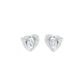Mini Memento Diamond Stud Earrings 18 KT / White Gold