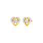 Mini Memento Diamond Stud Earrings 18 KT / Yellow Gold