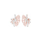 Flying Wings Diamond Stud Earrings 18 KT / Rose Gold