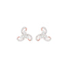 Bloom Luxe Diamond Stud Earrings 18 KT / Rose Gold