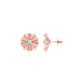 Sunflare Diamond Stud Earrings 18 KT / Rose Gold