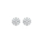 Sunflare Diamond Stud Earrings 18 KT / White Gold