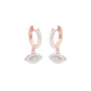 Prism Trail Diamond Drop Earrings 18 KT / Rose Gold