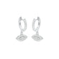 Prism Trail Diamond Drop Earrings 18 KT / White Gold