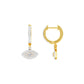 Prism Trail Diamond Drop Earrings 18 KT / Yellow Gold