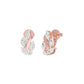 Botanica Diamond Stud Earrings 18 KT / Rose Gold
