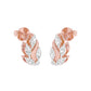 Botanica Diamond Stud Earrings 18 KT / Rose Gold