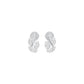 Botanica Diamond Stud Earrings 18 KT / White Gold