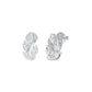 Botanica Diamond Stud Earrings 18 KT / White Gold
