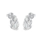 Botanica Diamond Stud Earrings 18 KT / White Gold