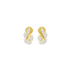 Botanica Diamond Stud Earrings 18 KT / Yellow Gold