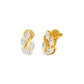 Botanica Diamond Stud Earrings 18 KT / Yellow Gold