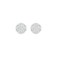 Glowline Diamond Stud Earrings 18 KT / White Gold