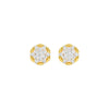 Glowline Diamond Stud Earrings 18 KT / Yellow Gold