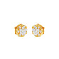 Glowline Diamond Stud Earrings 18 KT / Yellow Gold