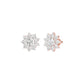 Mini Starlights Diamond Stud Earrings 18 KT / Rose Gold