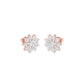Mini Starlights Diamond Stud Earrings 18 KT / Rose Gold