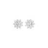 Mini Starlights Diamond Stud Earrings 18 KT / White Gold