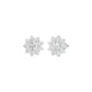 Mini Starlights Diamond Stud Earrings 18 KT / White Gold