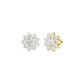 Mini Starlights Diamond Stud Earrings 18 KT / Yellow Gold