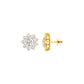 Mini Starlights Diamond Stud Earrings 18 KT / Yellow Gold