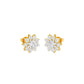 Mini Starlights Diamond Stud Earrings 18 KT / Yellow Gold