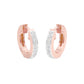 Arcline Diamond Bali Earrings 18 KT / Rose Gold