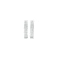 Arcline Diamond Bali Earrings 18 KT / White Gold