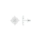 Silent Stars Diamond Stud Earrings 18 KT / White Gold