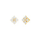 Silent Stars Diamond Stud Earrings 18 KT / Yellow Gold