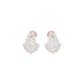 Spark Bar Diamond Bali Earrings 18 KT / Rose Gold