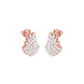 Spark Bar Diamond Bali Earrings 18 KT / Rose Gold