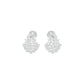 Spark Bar Diamond Bali Earrings 18 KT / White Gold