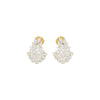 Spark Bar Diamond Bali Earrings 18 KT / Yellow Gold
