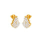 Spark Bar Diamond Bali Earrings 18 KT / Yellow Gold