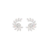 Mirage Twist Diamond Stud Earrings 18 KT / Rose Gold