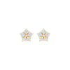 Tiny Stars Diamond Stud Earrings 18 KT / Yellow Gold