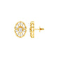 OrnaFlare Diamond Stud Earrings 18 KT / Yellow Gold