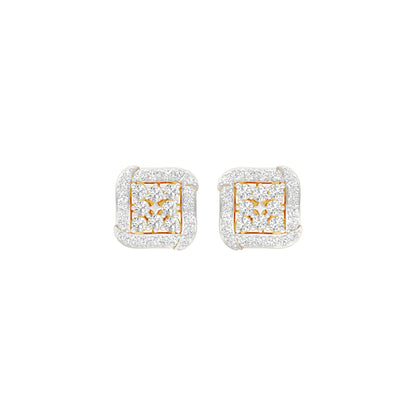 Lustre Drops Diamond Stud Earrings 18 KT / Yellow Gold