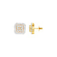 Lustre Drops Diamond Stud Earrings 18 KT / Yellow Gold
